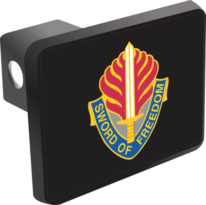U.S. Army Europe Command Unit Crest Hitch Cover