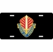 U.S. Army Europe Command Unit Crest License Plate