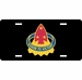 U.S. Army Experimental Command Unit Crest License Plate