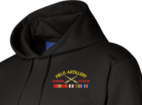 U.S. Army Field Artillery Afghanistan Veteran Hoodie