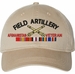 U.S. Army Field Artillery Afghanistan Veteran Unstructured Dad Cap