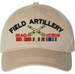 U.S. Army Field Artillery Iraq Veteran Unstructured Dad Cap