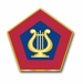 U.S. Army Field Band Unit Crest Vinyl Transfer Decal