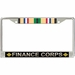 U.S. Army Finance Corps Gulf War Veteran License Plate Frame