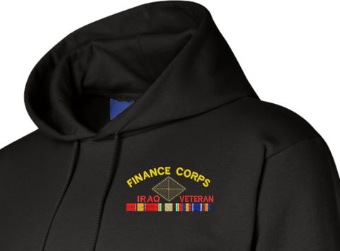 U.S. Army Finance Corps Iraq Veteran Hoodie