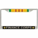 U.S. Army Finance Corps Vietnam Veteran License Plate Frame