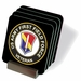 U.S. Army First Field Force Veteran Coasters - Set of 4