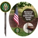 U.S. Army Flag Holder Grave Marker with 8x12 American Flag