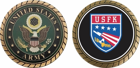 U.S. Army Forces Korea Challenge Coin