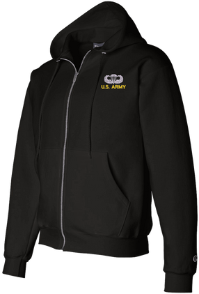 U.S. Army Jump Wings Full Zip Hoodie