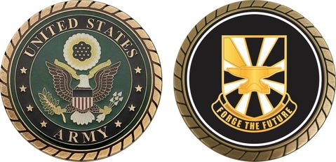 U.S. Army Futures Command Unit Crest Challenge Coin
