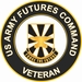 U.S. Army Futures Command Unit Crest Veteran Round Decal