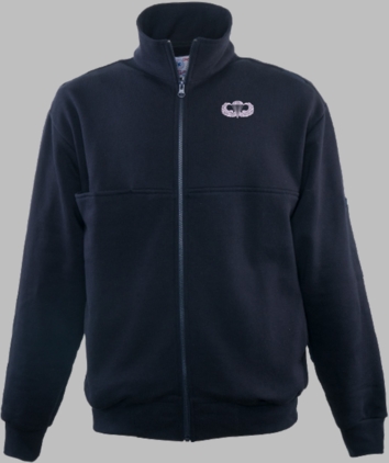 U.S. Army Jump Wings Firefighter's Full Zip Turtleneck