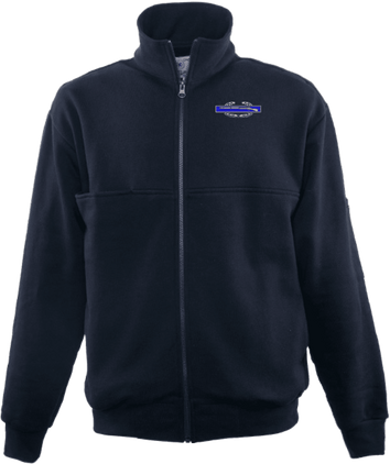 U.S. Army (CIB) Firefighter's Full Zip Turtleneck