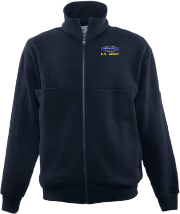 U.S. Army (CIB) Firefighter's Full Zip Turtleneck