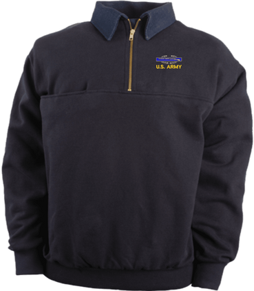 U.S. Army (CIB) Firefighter's Quarter-Zip Work Shirt
