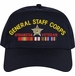 U.S. Army General Staff Corps Afghanistan Veteran Embroidered Cap