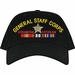 U.S. Army General Staff Corps Afghanistan Veteran Embroidered Cap