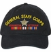 U.S. Army General Staff Corps Afghanistan Veteran Unstructured Dad Cap