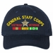 U.S. Army General Staff Corps Vietnam Veteran Unstructured Dad Cap