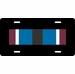 U.S. Army Humanitarian Service Medal Ribbon License Plate