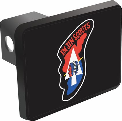 U.S. Army Imjin Scout Award Trailer Hitch Cover