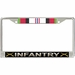 U.S. Army Infantry Afghanistan Veteran License Plate Frame