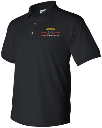 U.S. Army Infantry Afghanistan Veteran Polo