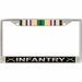 U.S. Army Infantry Gulf War Veteran License Plate Frame