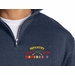 U.S. Army Infantry Iraq Veteran Embroidered Quarter-Zip Pullover