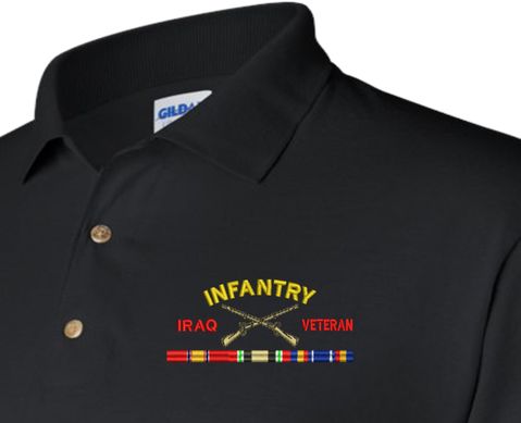 U.S. Army Infantry Iraq Veteran Polo