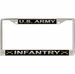 U.S. Army Infantry License Plate Frame