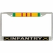 U.S. Army Infantry Vietnam Veteran License Plate Frame