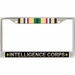 U.S. Army Intelligence Corps Gulf War Veteran License Plate Frame