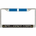 U.S. Army Intelligence Corps Korea Veteran License Plate Frame