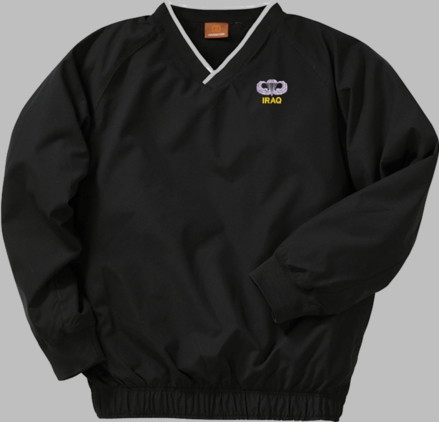 U.S. Army Iraq Jump Wings Harriton Windshirt