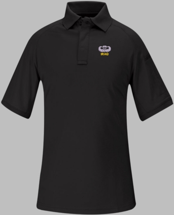 U.S. Army Iraq Jump Wings Propper Snag Free Polo