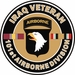 U.S. Army Iraq Veteran 101st Airborne Decal Sticker
