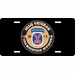 U.S. Army Iraq Veteran 10th Mountain License Plate