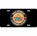U.S. Army Iraq Veteran 1st Armored Division License Plate