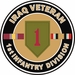 U.S. Army Iraq Veteran 1st Infantry Decal Sticker