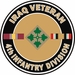 U.S. Army Iraq Veteran 4th Infantry Division Decal Sticker