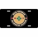 U.S. Army Iraq Veteran 4th Infantry Division License Plate