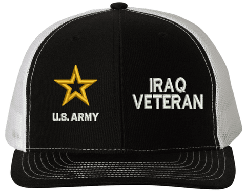 U.S. Army Iraq Veteran Mesh Back Cap
