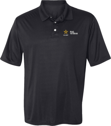 U.S. Army Iraq Veteran Moisture Wicking Polo