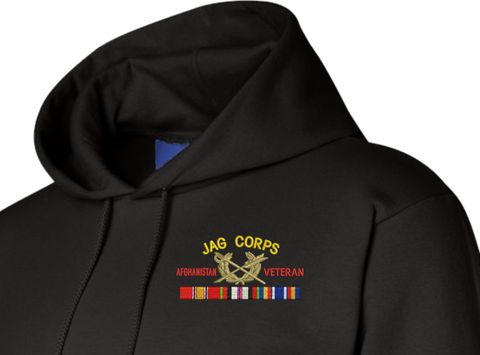 U.S. Army Judge Advocate General's Corps Afghanistan Veteran Hoodie