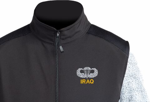 U.S. Army Jump Wings Iraq Thermal Windstop Vest