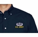 U.S. Army Jump Wings with Text Embroidered Dress Shirt