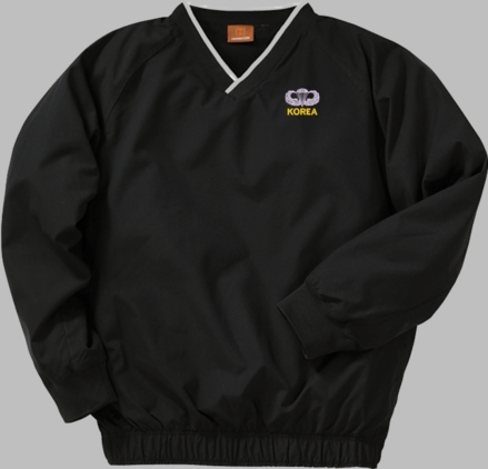 U.S. Army Korea Jump Wings Harriton Windshirt