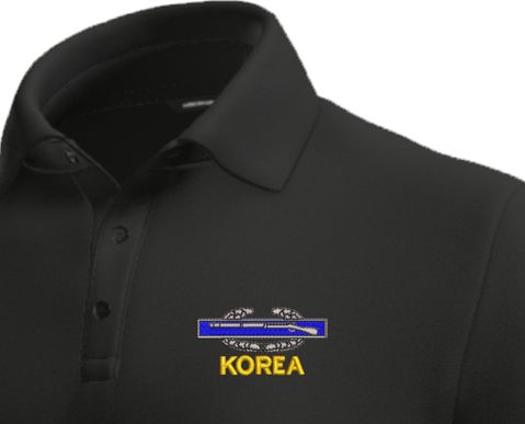 U.S. Army Korea (CIB) Moisture Wicking Polo